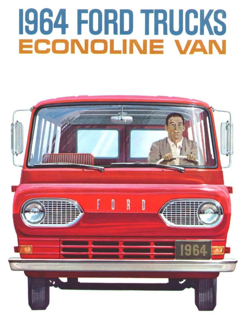 1964 Ford Econoline Van Advertisement