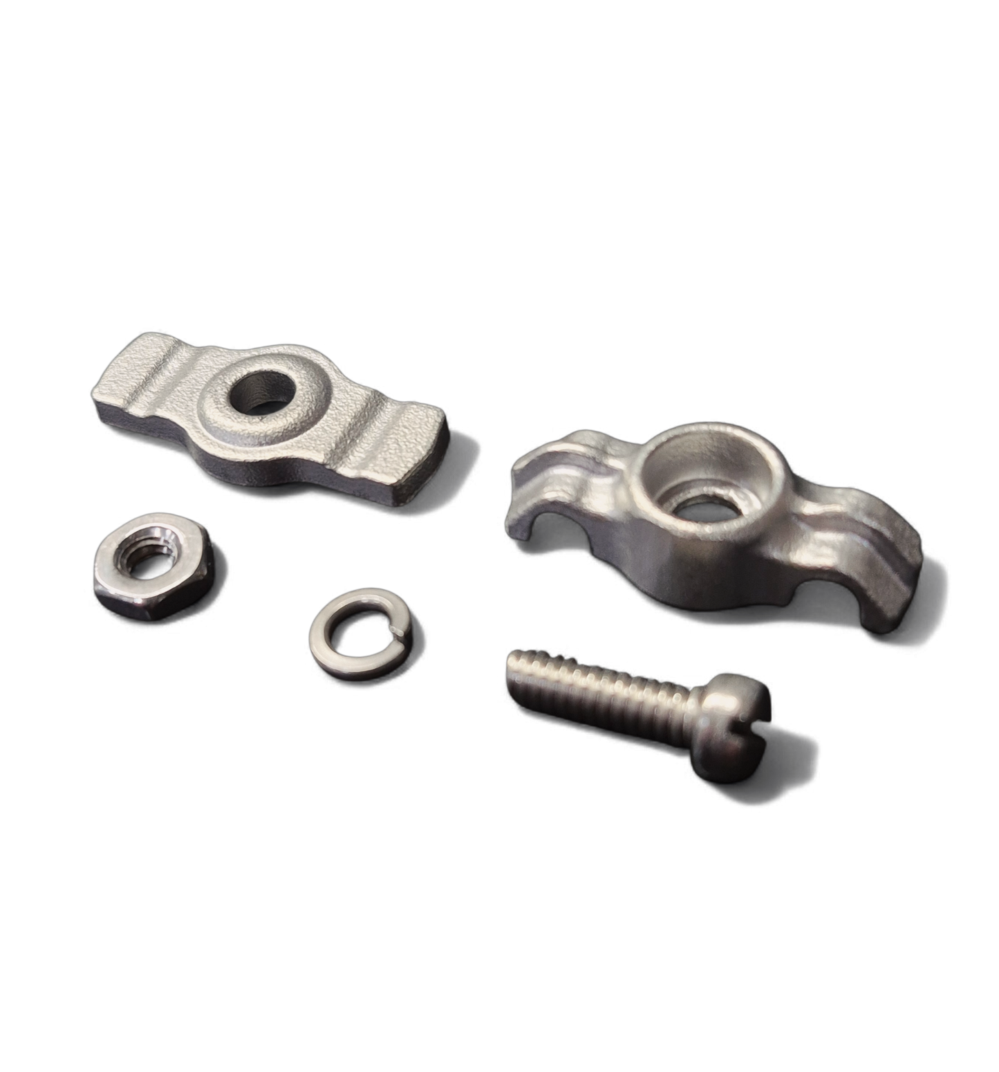 3/16 Double Brake Line Mounting Hardware (3 Pack)