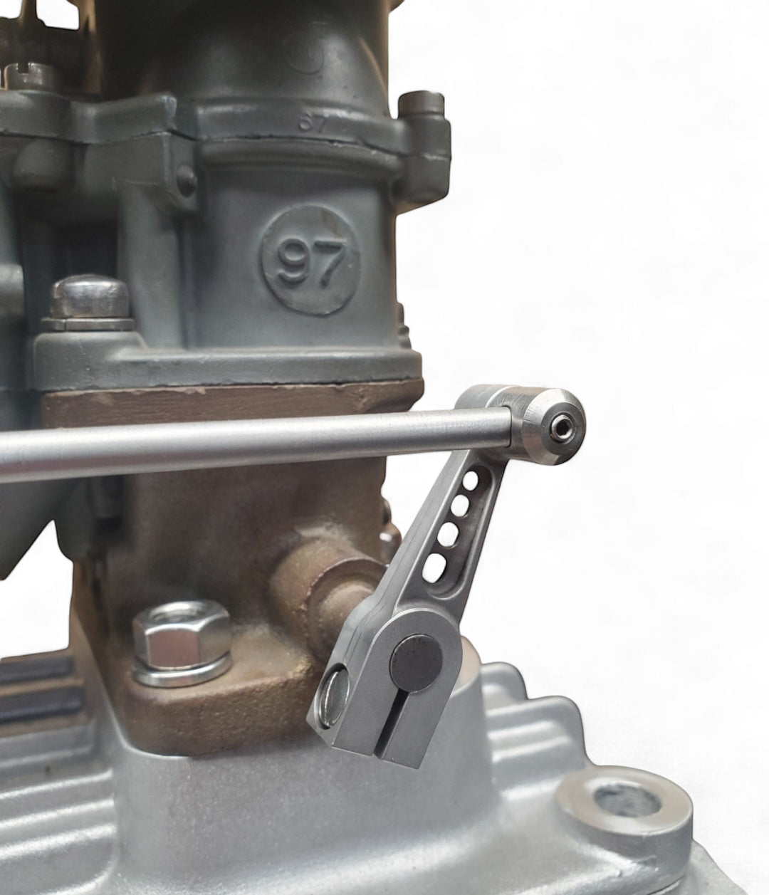 5" Dual stromberg carburetor Linkage