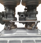 5" Dual stromberg carburetor Linkage