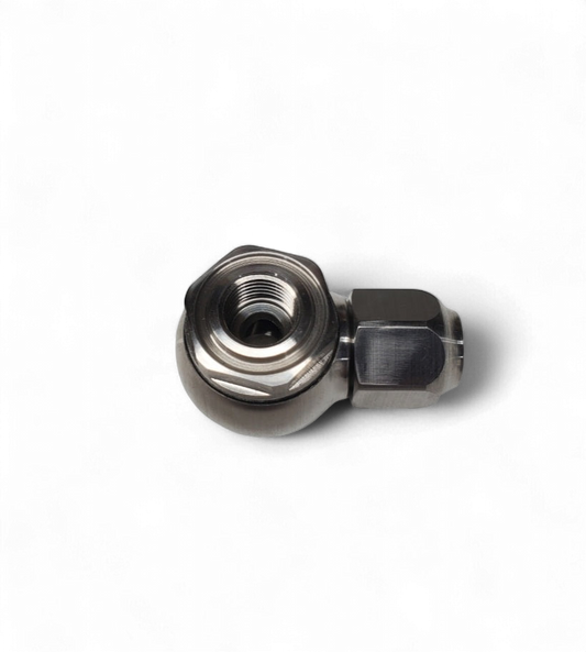 Single Compression Banjo Fuel Fitting w/ Fuel Pressure - Stromberg 97