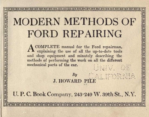 1920 Ford Model T