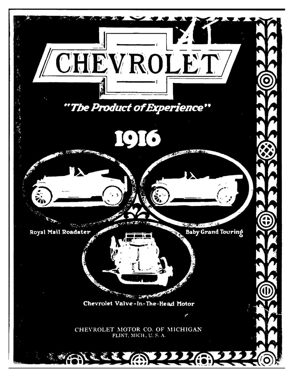 1916 Chevrolet Manual