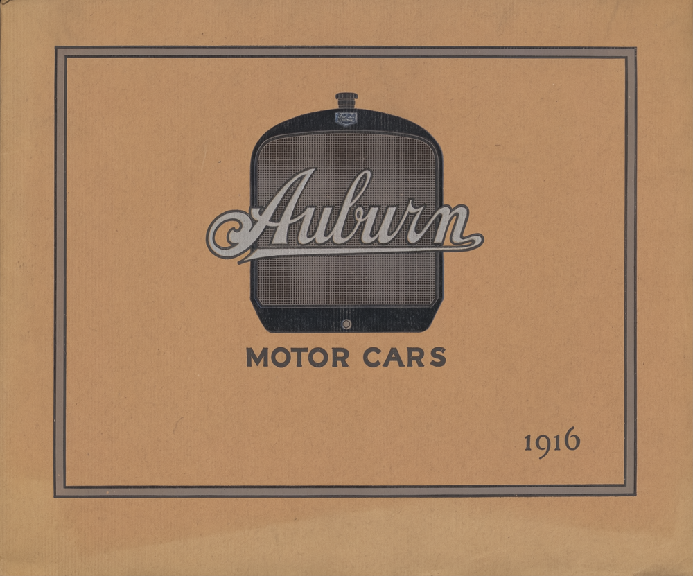 1916 Auburn Motor Cars - Fours and Sixes Factory Catalog