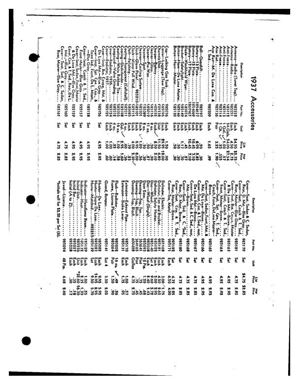 1937 Chevrolet Manual