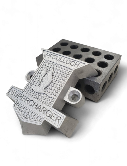 McCulloch Supercharger Emblem