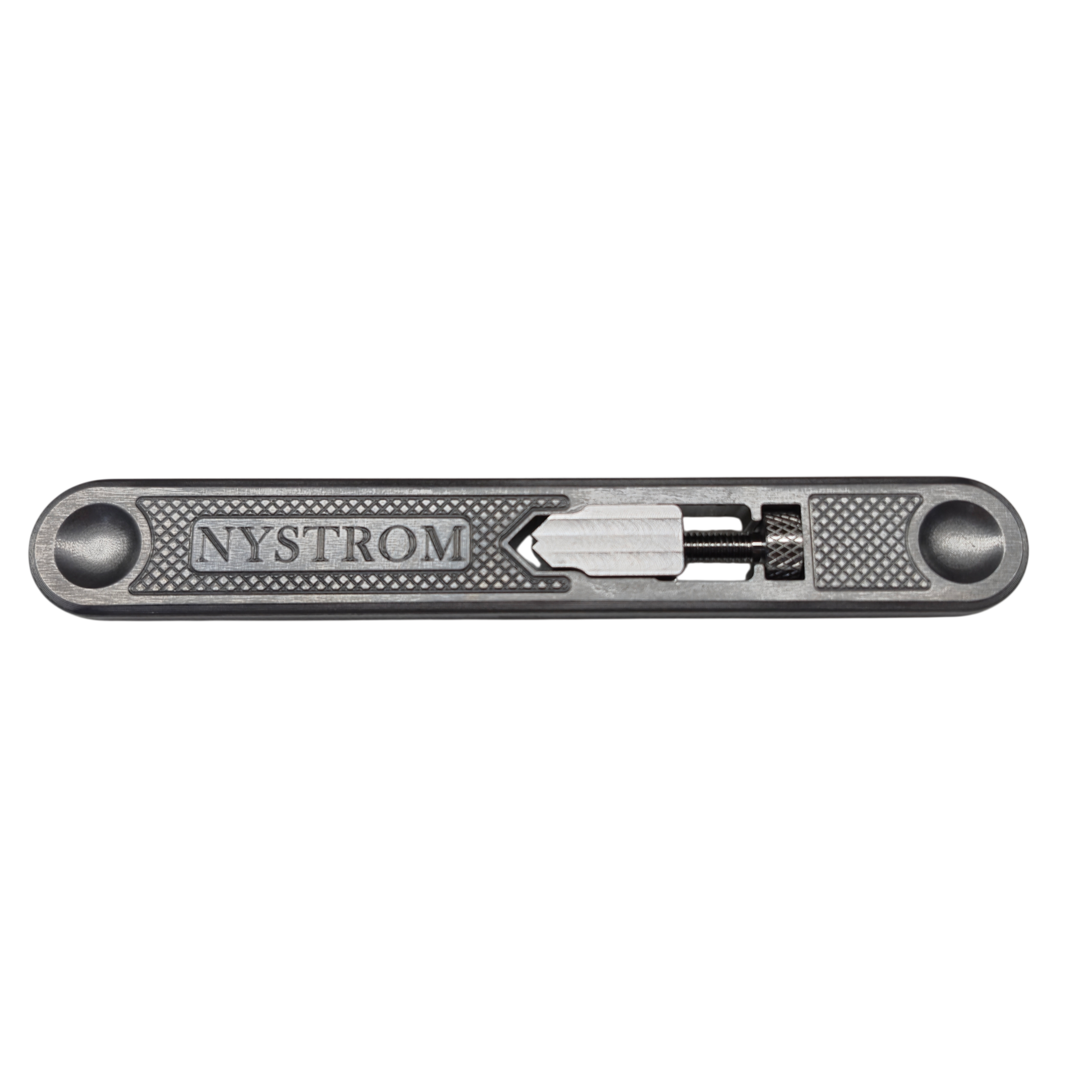 Nystrom Mini Tap Wrench – a compact 5″ steel tap handle (made from hardened 4140 steel) for small threading jobs up to 1/4″ taps, offering precise control in tight spaces.