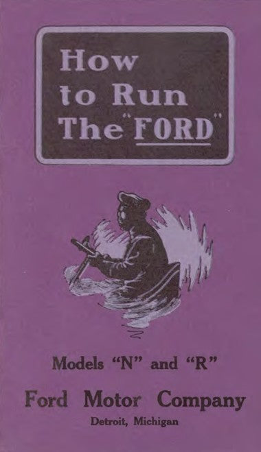 1907 Ford Models "N" and "R"
