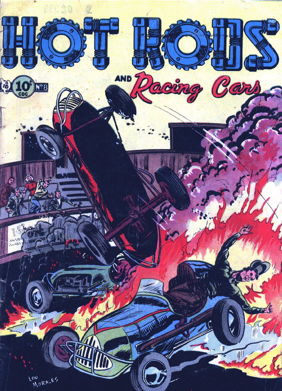 Hot Rods and Racing Cars No. 8
