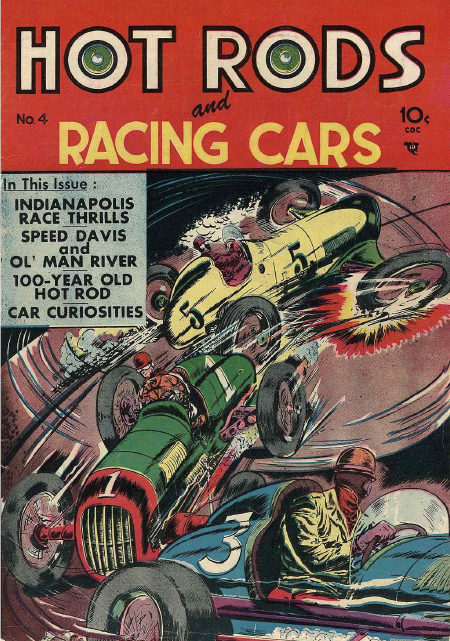 Hot Rods and Racing Cars No. 4