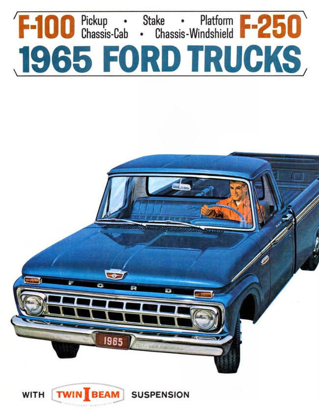 1965 Ford F-100 and F-250 Truck Advertisement