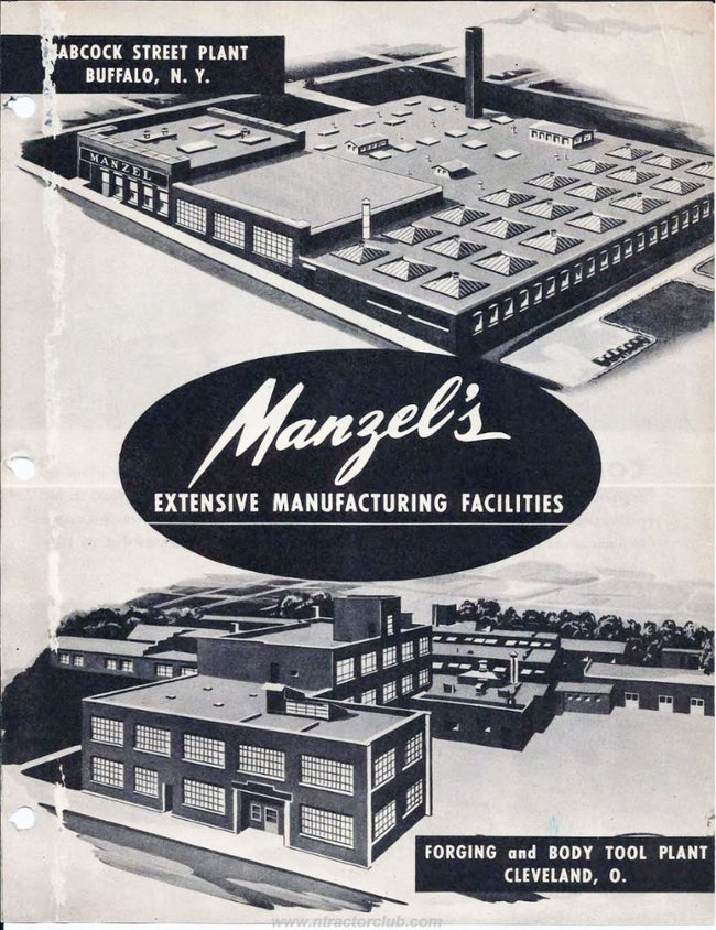 1950 Manzel Tools Guide for Ford, Lincoln, Mercury and Tractors