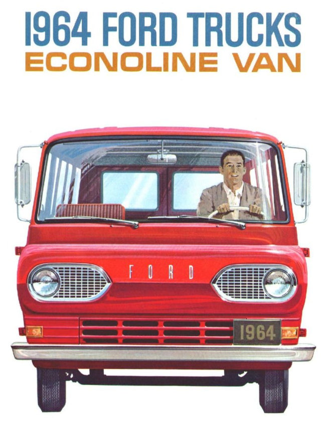 1964 Ford Econoline Van Advertisement