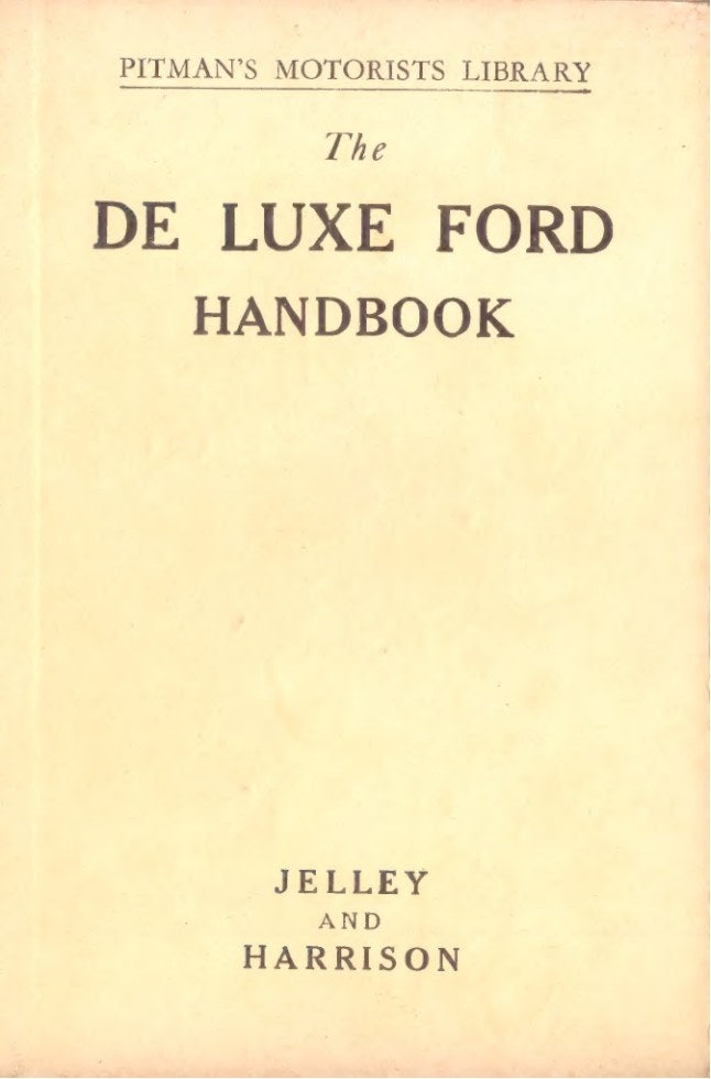De Luxe Ford Handbook