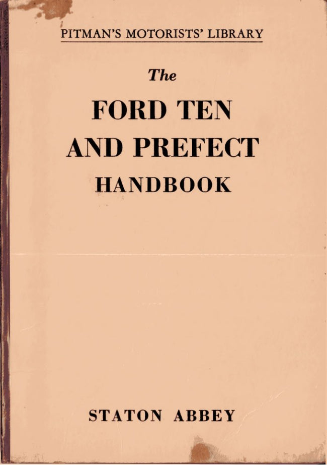 The Ford Ten and Prefect Handbook (1953)