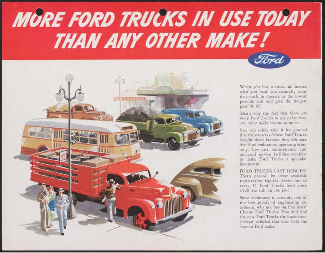 1947 Ford Truck Line Brochure