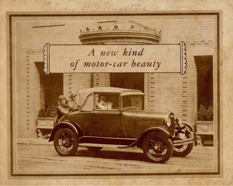 1928 Ford Model A “A New Kind of Motor-Car Beauty” Brochure