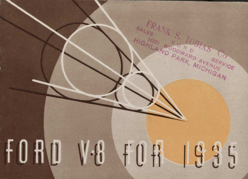 1935 Ford V-8 Sales Brochure: Body Styles and Features