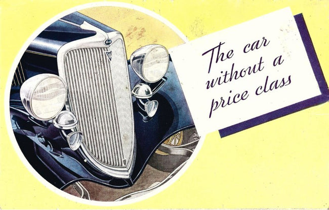 1934 Ford V8 Brochure