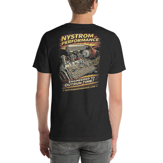 Flathead Tee – McCulloch VS57 & Stromberg 97 Flathead Ford Hot Rod